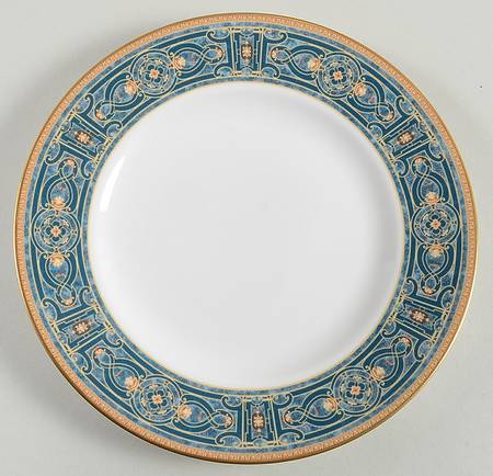 Celtic Scroll Gold Salad/Dessert Plate