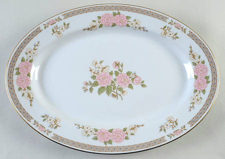 WHJ4 14" Oval Serving Platter