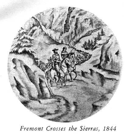 Historical California Scenes Blue Dinner Plate
