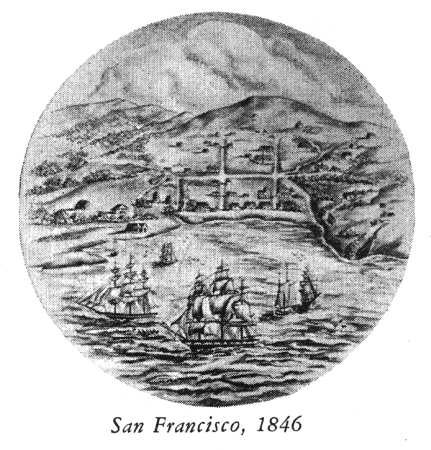 Historical California Scenes Blue Dinner Plate
