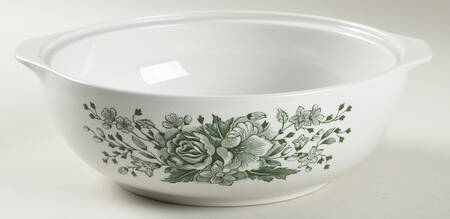 Kew Green Round Vegetable No Lid