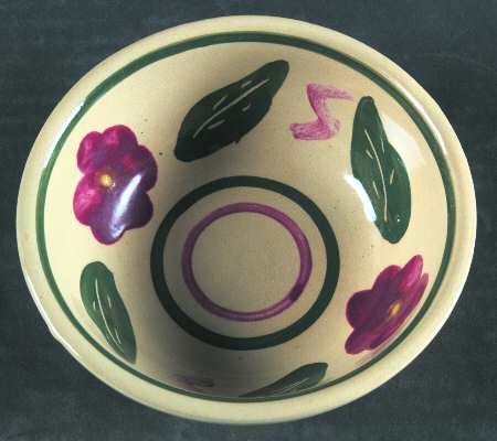 Bullseye Fruit/Dessert (Sauce) Bowl