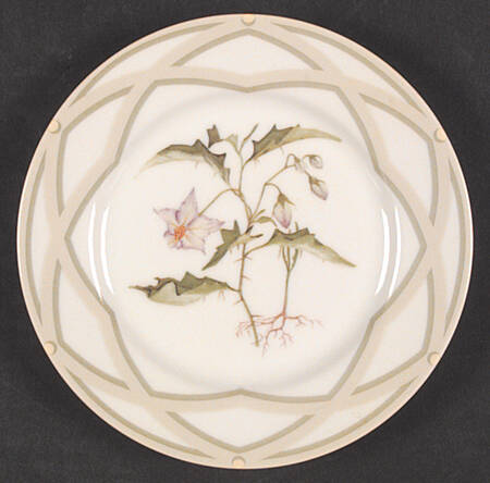 North American Wildflowers Bread & Butter Plate