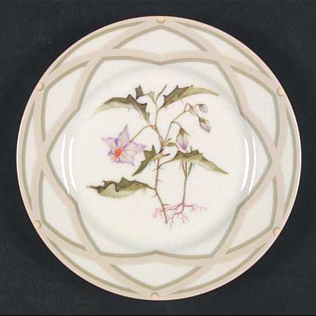 North American Wildflowers Bread & Butter Plate