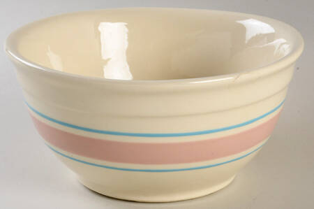 Kitch N Queen Pink and Turquoise 7" Mixing Bowl