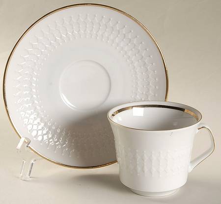 WIG428 Flat Cup & Saucer Set