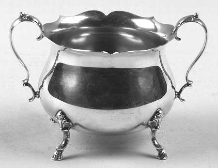 Grand Colonial (Sterling, 1942, Hollowware) Mini Open Sugar Bowl