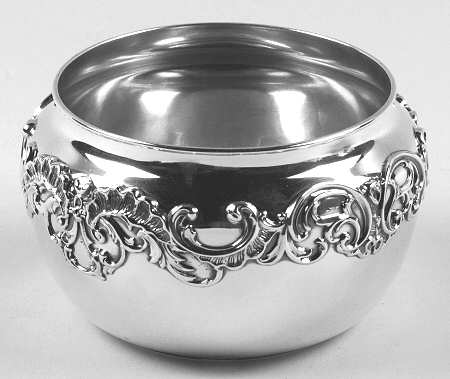 Pompadour (Sterling, 1895-1898, Hollowware) Waste Bowl