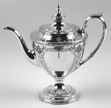 Navarre (Sterling, 1908, Hollowware) Teapot