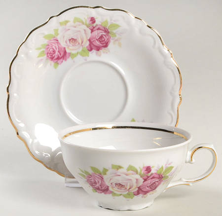 125 Flat Cup & Saucer Set