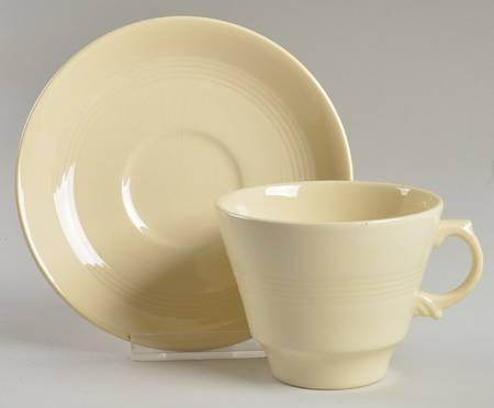 Jasmine Flat Cup & Saucer Set