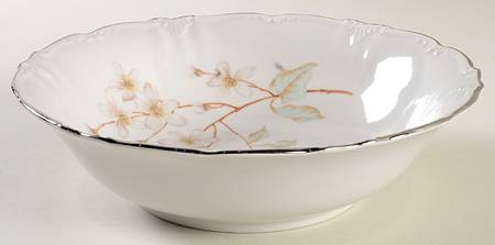 Apple Blossom 9" Round Vegetable Bowl