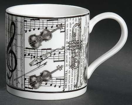 Musical Scores Mug