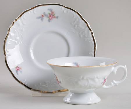 WAV21 Footed Cup & Saucer Set
