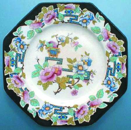 Nankin (Multisided, Black Edge) by Wedgwood