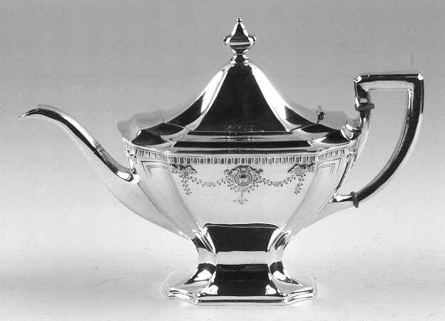 Adam (Silverplate, 1914, Hollowware) Teapot