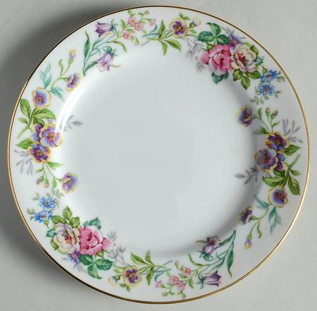 Flora Salad Plate