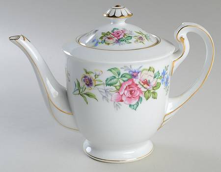 Flora Teapot & Lid