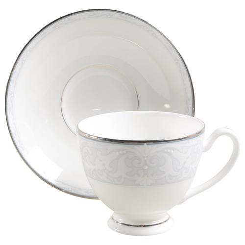 Alana Footed Cup & Saucer Set