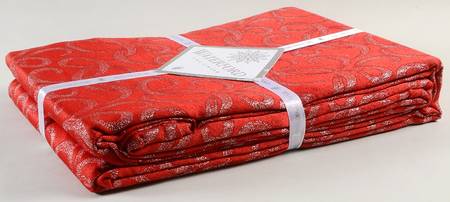 Holiday Ribbons 70" X 144" Oblong Tablecloth