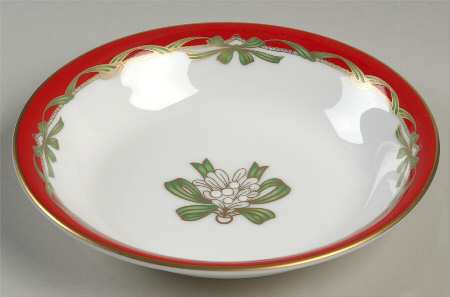 Holiday Ribbons Lazy Susan-Center Section