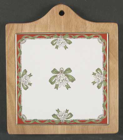 Holiday Ribbons Trivet