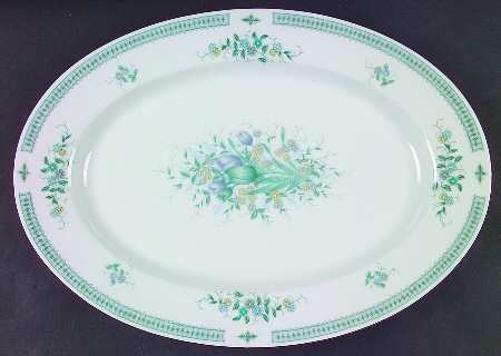 WHJ5 13" Oval Serving Platter
