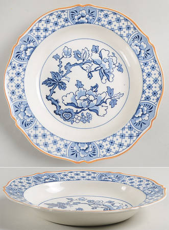 Stanley Blue Large Rim Soup Bowl