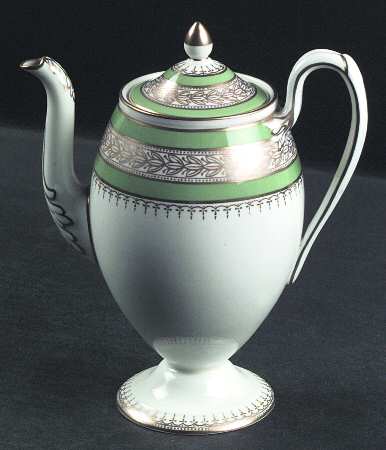 Vine Green (Green and Gold Laurel Bands) by Wedgwood