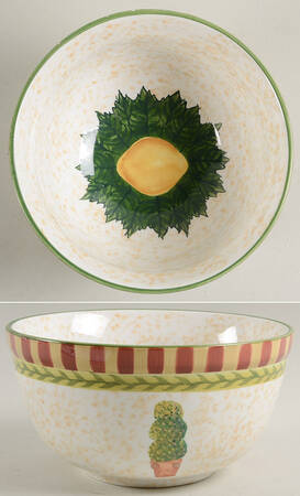 Topiary Super Soup/Cereal Bowl