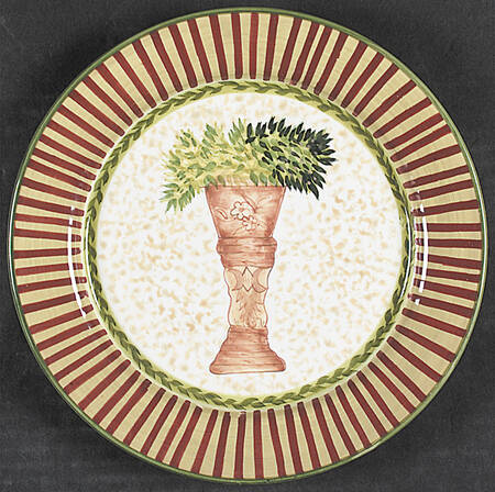 Topiary Salad/Dessert Plate