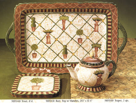 Topiary Rectangular Tray