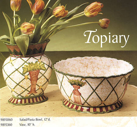 Topiary 10" Vase