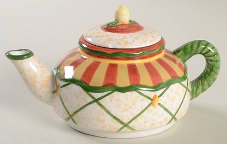 Topiary Individual Teapot & Lid