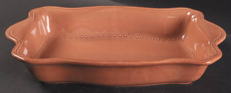 Tuscany Terra Cotta 14" Rectangular Baker