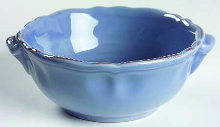 Tuscany Blue Bell Lugged Soup/Cereal Bowl