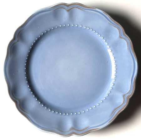 Tuscany Blue Bell Salad Plate