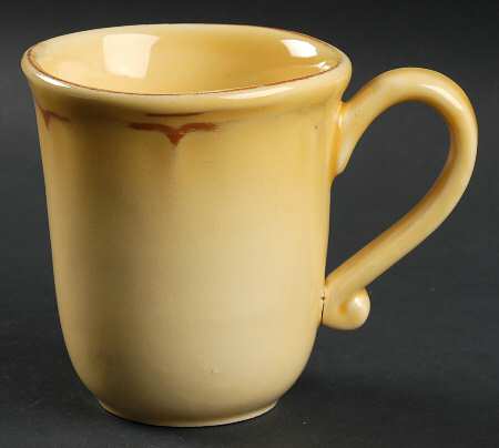Tuscany Butter Cream Mustard Mug