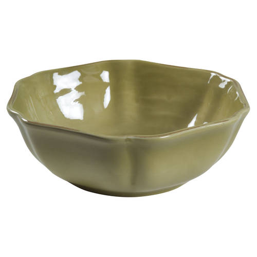 Tuscany Sage 11" Large Salad Serving Bowl