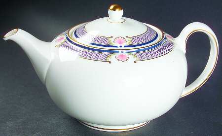Waverley (Restaurant, Metallised) Teapot & Lid