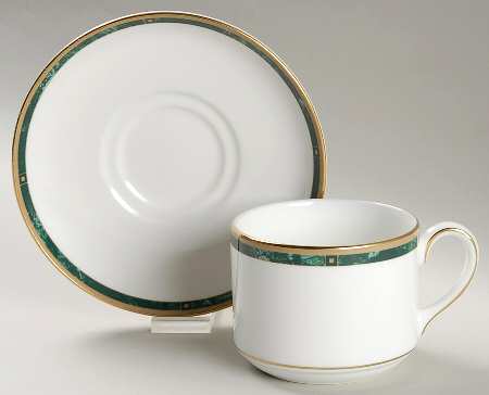 Chorale (Hotel Restaurant Ware) Flat Cup & Saucer Set