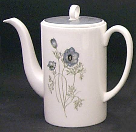 Glen Mist (Wedgwood & Susie Cooper Stamp) Coffee Pot & Lid