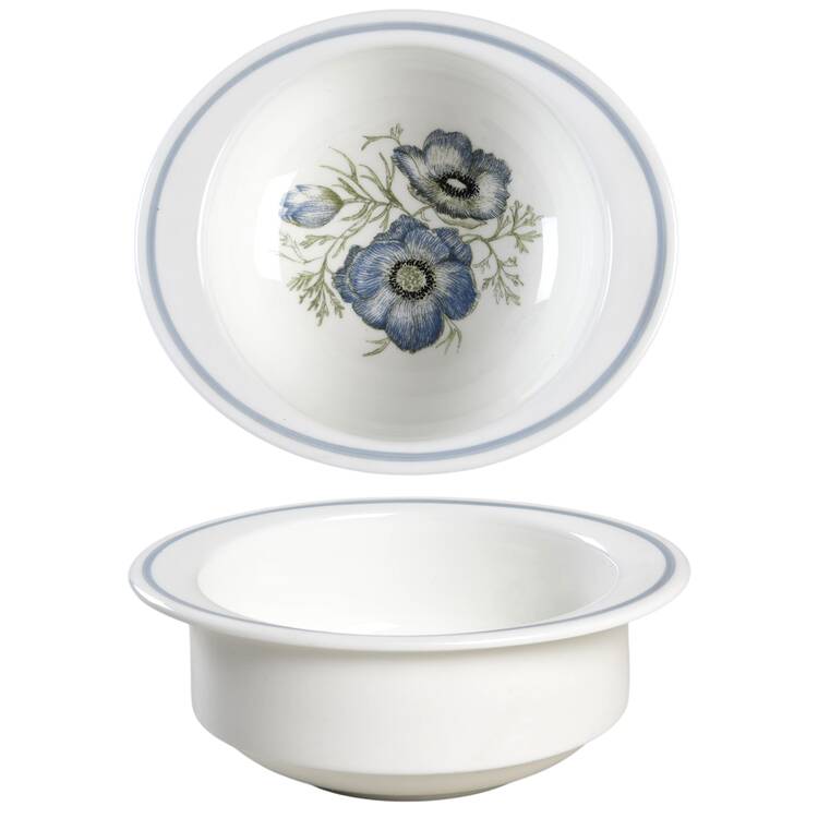 Glen Mist (Wedgwood & Susie Cooper Stamp) Flat Cream Soup Bowl by Wedgwood
