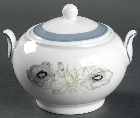 Glen Mist (Wedgwood & Susie Cooper Stamp) 146 Shape Sugar Bowl & Lid