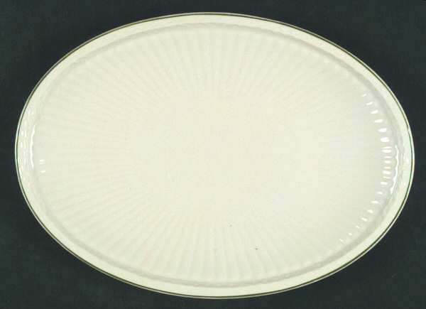 Carlton (Green Trim) Relish/Gravy Underplate