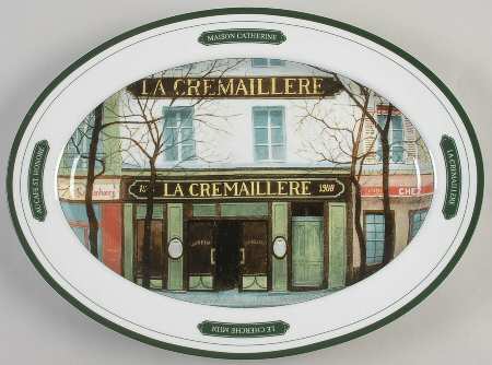 Les Bistro Collection 16" Oval Serving Platter by Williams-Sonoma