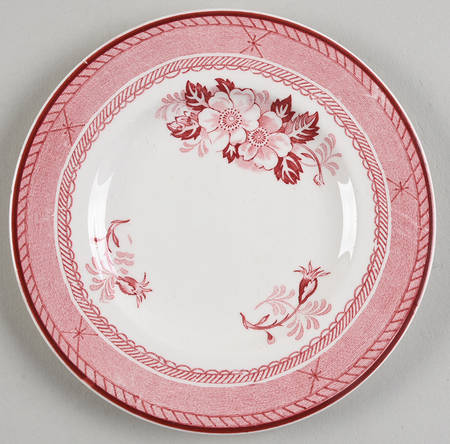 Stirling Pink Bread & Butter Plate