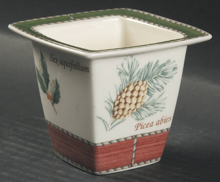 Sarah's Garden Christmas Red Votive Candleholder