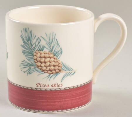 Sarah's Garden Christmas Red Mug