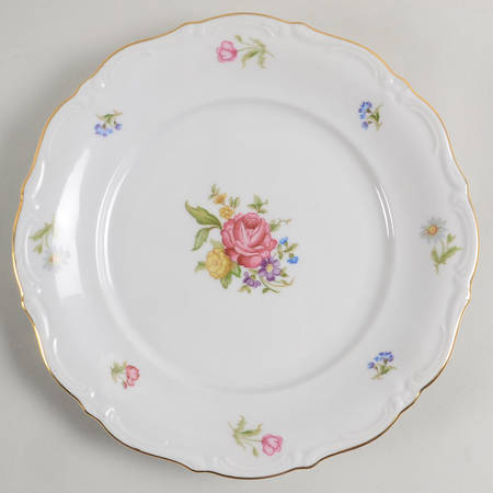Mignon (Gray-Green Backstamp) Dinner Plate by Winterling - Bavaria